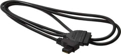 Mitutoyo - 40" Long SPC Cable - Use with Absolute Digimatic Scale Units, DP-1VR Series 264 Digimatic Mini-Processor, Durometer, Hardmatic HH-300 & Calipers - Exact Tool & Supply