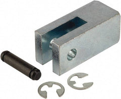 ARO/Ingersoll-Rand - Air Cylinder Rod Clevis - For 3/4" Air Cylinders, Use with ARO/Ingersoll Rand Silverair Cylinders - Exact Tool & Supply