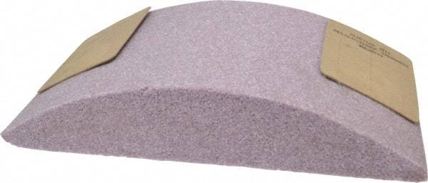 Norton - 11-1/4" Wide x 6" High x 2-1/4" Thick Grinding Segment - Aluminum Oxide, 46 Grit, Hardness D, Blue Print No. ME30777 - Exact Tool & Supply
