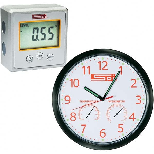 SPI - Digital & Dial Protractors Style: Digital Measuring Range (Degrees): 0-90 - Exact Tool & Supply