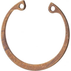 Rotor Clip - 1-9/16" Bore Diam, Beryllium Copper Internal Snap Retaining Ring - Exact Tool & Supply