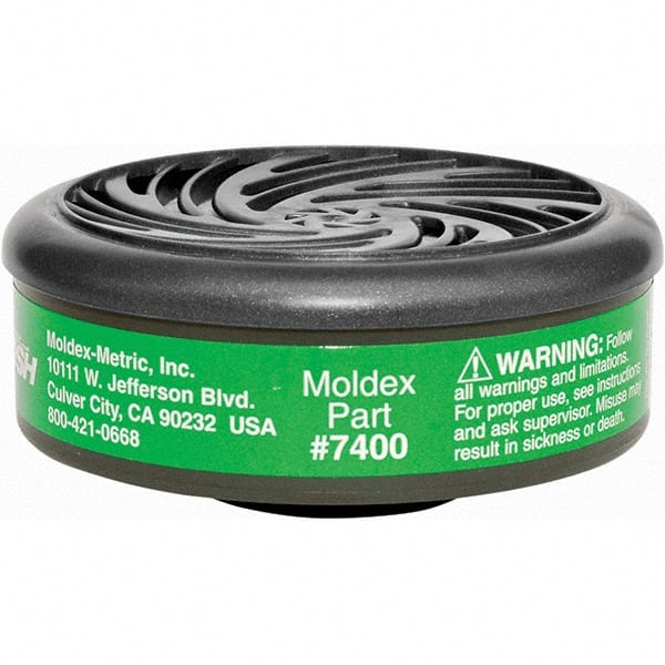Moldex - Half & Full Facepiece Cartridges & Filters Type: Cartridge NIOSH Filter Rating: No Rating - Exact Tool & Supply