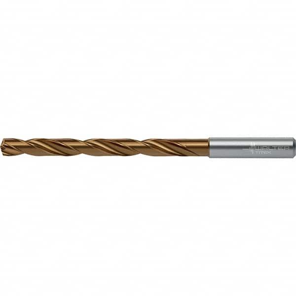 Walter-Titex - 5.9mm 140° Spiral Flute Solid Carbide Taper Length Drill Bit - Exact Tool & Supply