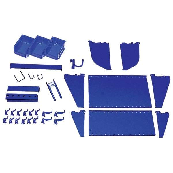 Wall Control - Peg Board Accessories Type: Wall Mounted Storage For Use With: Wall Control Industrial Pegboard - Exact Tool & Supply