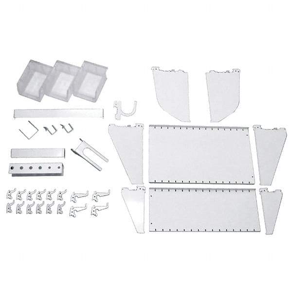 Wall Control - Peg Board Accessories Type: Wall Mounted Storage For Use With: Wall Control Industrial Pegboard - Exact Tool & Supply
