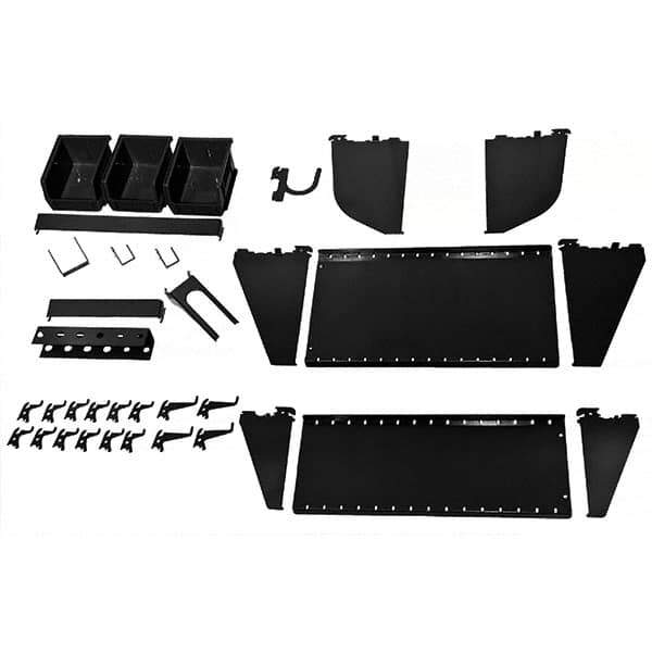Wall Control - Peg Board Accessories Type: Wall Mounted Storage For Use With: Wall Control Industrial Pegboard - Exact Tool & Supply