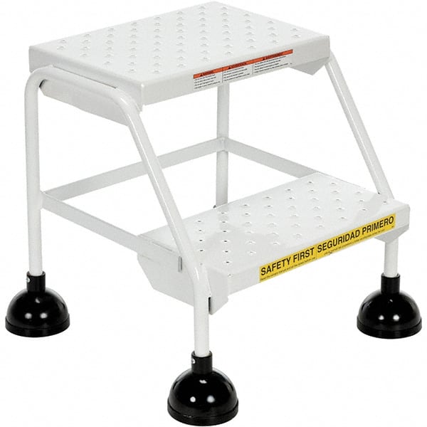 Vestil - 18-1/2" High 300 Lb Capacity 2 Step Step - Exact Tool & Supply