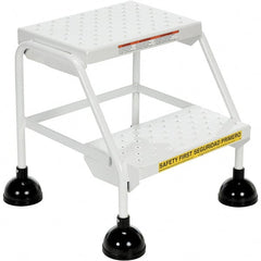 Vestil - 18-1/2" High 300 Lb Capacity 2 Step Step - Exact Tool & Supply