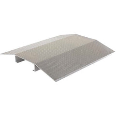 Vestil - On Floor Cable Covers Cover Material: Aluminum Number of Channels: 1 - Exact Tool & Supply