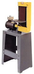 Kalamazoo - 48 Inch Long x 6 Inch Wide Belt Sanding Machine - 3,500 Ft./min Belt Speed, 3 Hp, Three Phase - Exact Tool & Supply