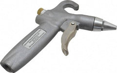 Guardair - 120 Max psi Whisper Jet Pistol Grip Blow Gun - 1/4 NPT Inlet, Aluminum - Exact Tool & Supply