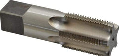 Reiff & Nestor - 3/4-14 NPSF Thread, 5 Flute Standard Pipe Tap - 3-1/4" OAL, 1-3/8" Thread Length, 29/32" Shank Diam, Bright Finish, High Speed Steel - Exact Tool & Supply