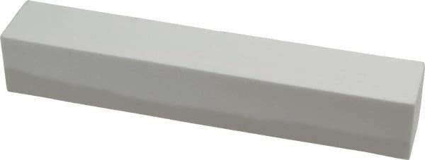Norton - 150 Grit Aluminum Oxide Square Dressing Stick - 6 x 1 x 1, Very Fine Grade, Vitrified Bond - Exact Tool & Supply
