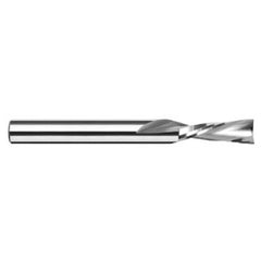 ‎End Mills for Plastics - 2 Flute - 0.0937″ (3/32″) Cutter Diameter × 0.2790″ Length of Cut Carbide Square Downcut End Mill for Plastic, 2 Flutes, Amorphous Diamond Coated - Exact Tool & Supply