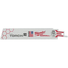 Milwaukee Tool - Reciprocating Saw Blades   Blade Material: Bi-Metal    Blade Length (Inch): 6 - Exact Tool & Supply