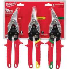 Milwaukee Tool - Snip & Shear Sets Type: Aviation Snip Set Pattern: Straight - Exact Tool & Supply