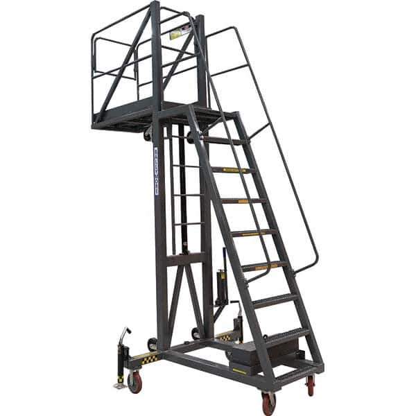 Ballymore - Rolling & Wall Mounted Ladders & Platforms Type: Tank Top Lift Style: Hydraulic - Exact Tool & Supply