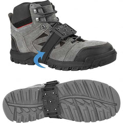 Geroline - Ice Traction Footwear Footwear Style: Strap-On Cleat Traction Type: Tungsten Carbide Stud - Exact Tool & Supply