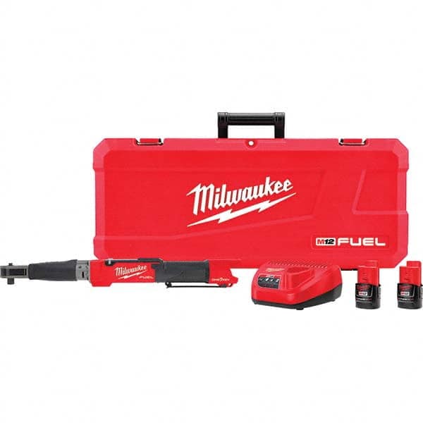 Milwaukee Tool - 3/8" Drive Interchangeable Head Torque Wrench - Exact Tool & Supply