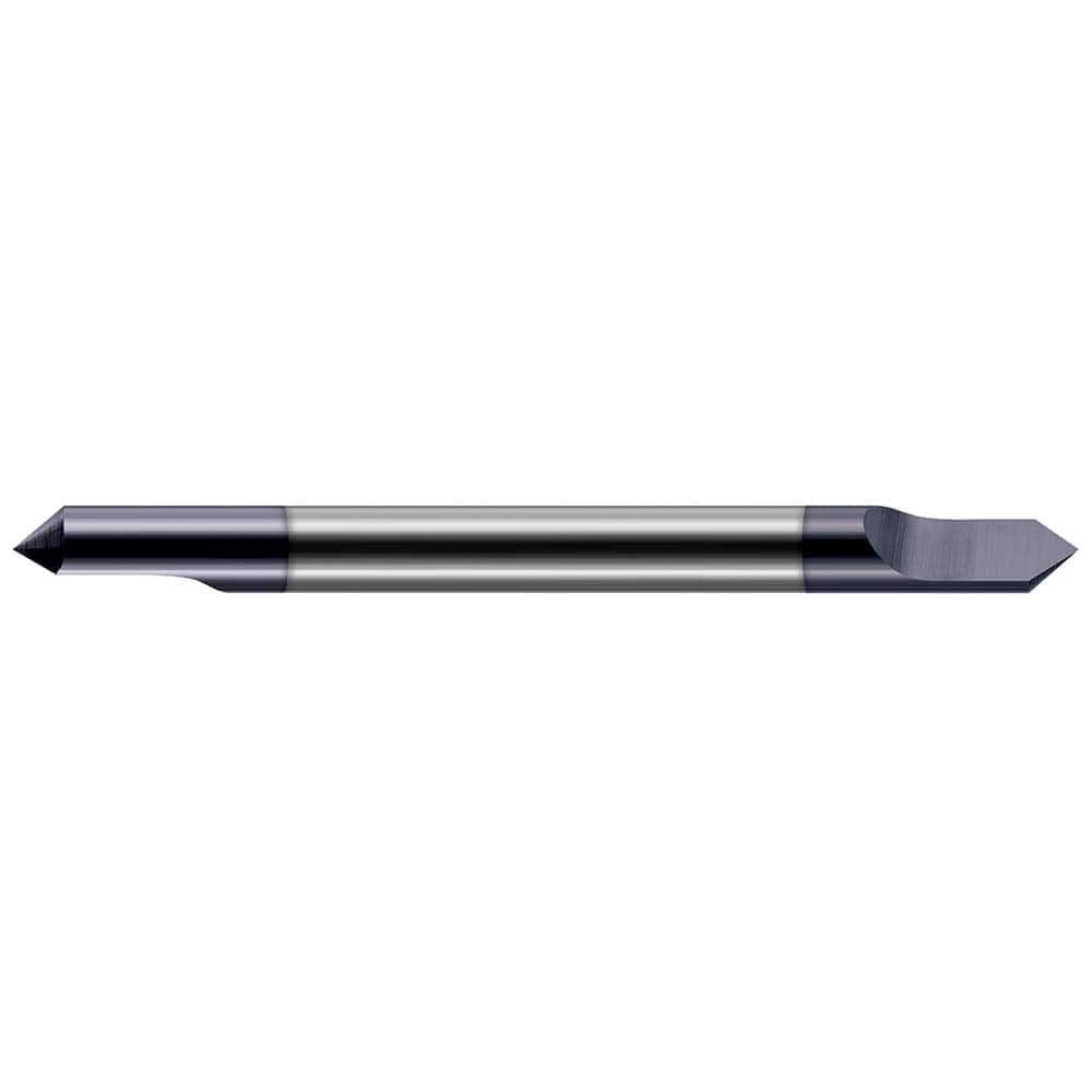 Harvey Tool - 70° 1/4" Diam 2-1/2" OAL Pointed Engraving Cutters - Exact Tool & Supply