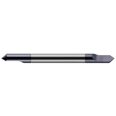 Harvey Tool - 90° 1/8" Diam 2" OAL Pointed Engraving Cutters - Exact Tool & Supply