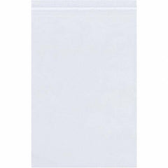 Value Collection - Pack of (500), 6 x 18" 6 mil Reclosable Poly Bags - Exact Tool & Supply