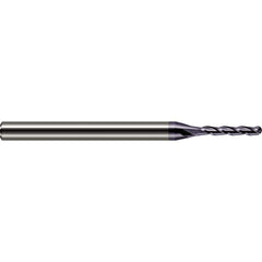 Harvey Tool - Ball End Mills; Mill Diameter (Inch): 3/16 ; Mill Diameter (Decimal Inch): 0.1875 ; Number of Flutes: 4 ; Length of Cut (Inch): 1 ; Length of Cut (Decimal Inch): 1.0000 ; Material: Solid Carbide - Exact Tool & Supply