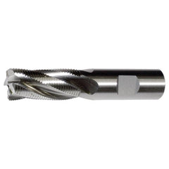 ‎5/8″ × 5/8″ × 1-5/8″ × 3-3/4″ RHS / RHC HSS-E (PM) Powder Metal Fine Profile Roughing End Mill - MF SE CC - Bright - Exact Tool & Supply