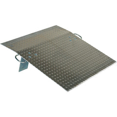 Aluminum Hand Truck Dockplate 0.5K 36 × 36 - Exact Tool & Supply