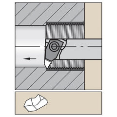 A06NER1 W TopGroove TopThread Boring Bar - Exact Tool & Supply
