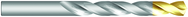 Z High Speed Steel- Bright with TiN Tip - 118° Split Point - Jobber Length Drill - Exact Tool & Supply