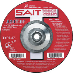 6X1/4X5/8-11 SAIT A24T C/O WHEEL - Exact Tool & Supply