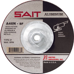 4-1/2X1/4X5/8-11 ALUM GRINDING WHL - Exact Tool & Supply