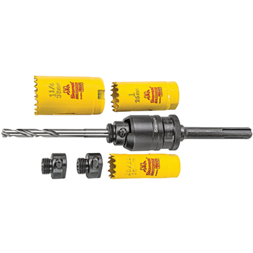 ‎A6-9 Arbor Kit w/Fast Cut Hole Saw SDS Shank - Exact Tool & Supply