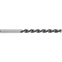6.4 mm HSSCo 130 Degree Point Parabolic Taper Length Drill-AlCrN E-code # A9416.4 - Exact Tool & Supply