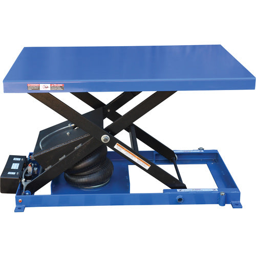 Heavy Duty Air Bag Scissor Table 1K lb - Exact Tool & Supply