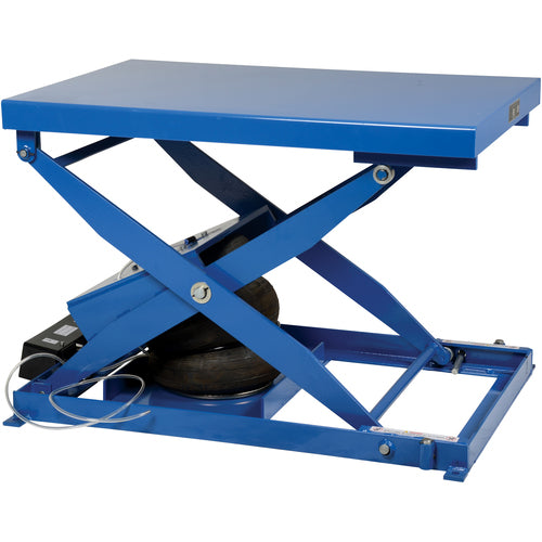 Heavy Duty Air Bag Scissor Table 2K lb - Exact Tool & Supply