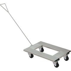 Aluminum Channel Dolly 21W × 30L W/Handle - Exact Tool & Supply