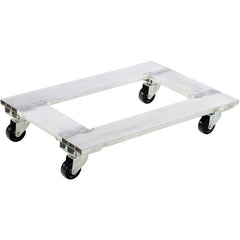 Aluminum Channel Dolly 900 lb 21W × 30L - Exact Tool & Supply