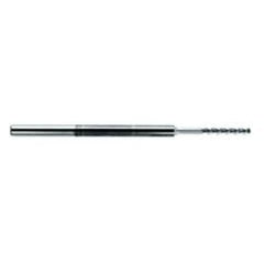 1/32" Dia. -  2-1/2" OAL - Extra Reach - Ball Nose-AD-Carbide End Mill - 3FL - Exact Tool & Supply