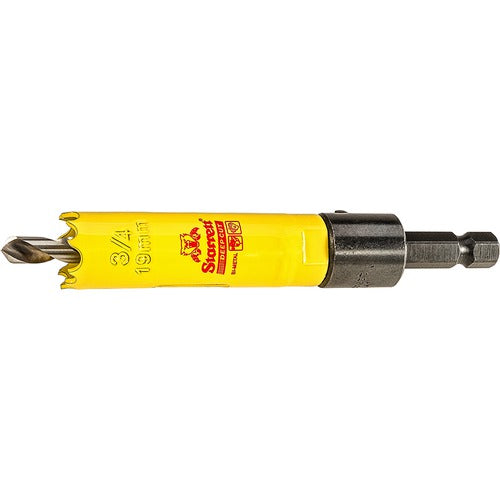 3/4″ Bi-Metal Deep Cut Hole Saw - Starrett with Arbor - Exact Tool & Supply