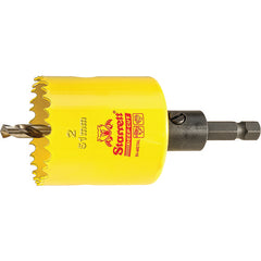 2″ Bi-Metal Deep Cut Hole Saw - Starrett with Arbor - Exact Tool & Supply