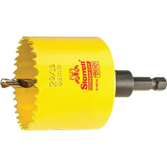 ‎2-9/16″ Bi-Metal Deep Cut Hole Saw - Starrett with Arbor - Exact Tool & Supply
