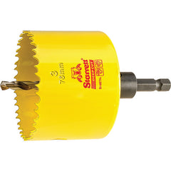 3″ Bi-Metal Deep Cut Hole Saw - Starrett with Arbor - Exact Tool & Supply
