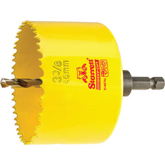 ‎3-3/8″ Bi-Metal Deep Cut Hole Saw - Starrett with Arbor - Exact Tool & Supply