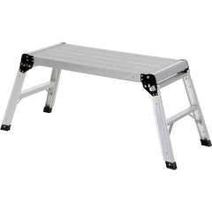 Aluminum Folding Step Platform 15 × 35″ - Exact Tool & Supply