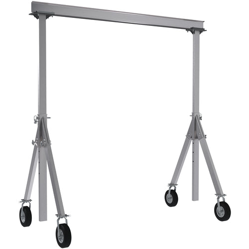 Aluminum Gantry Crane W/Pnu Caster 8 × 12 - Exact Tool & Supply