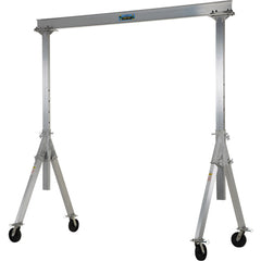 Adjust Aluminum Gantry Crane 2K 15 × 8 - Exact Tool & Supply