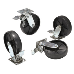 Alum Gantry Crane Caster 8 × 2 Total Lock - Exact Tool & Supply