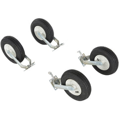 Alum Gantry Crane Pnu Retro Lock Casters - Exact Tool & Supply